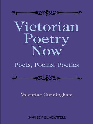 cover image of Victorian Poetry Now